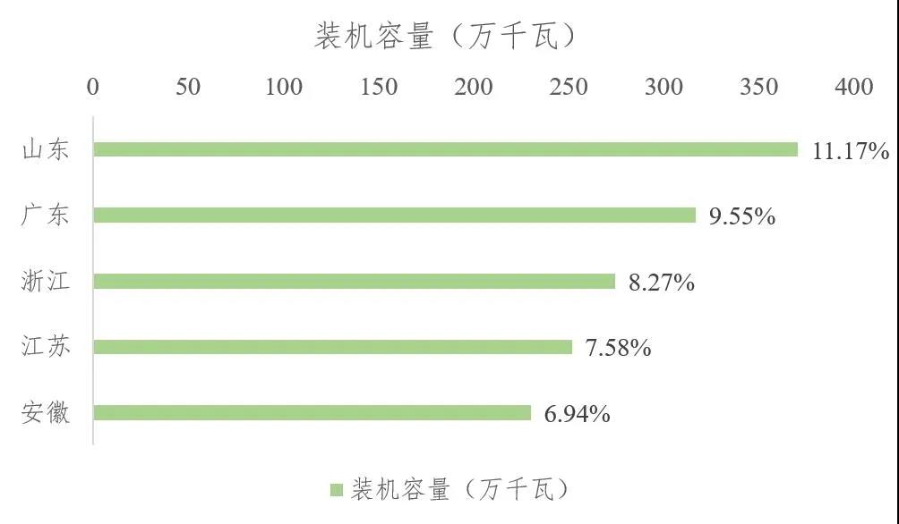 2021年上半年生物质发电运行情况