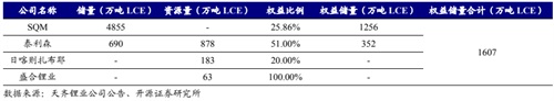 天齐锂业半年报