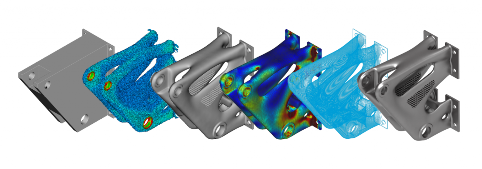 使用nTopology软件的航空航天支架优化工作流程