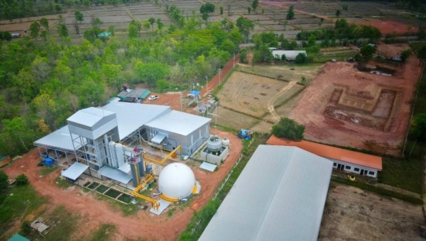 泰国1MWe生物质气化多联供示范项目