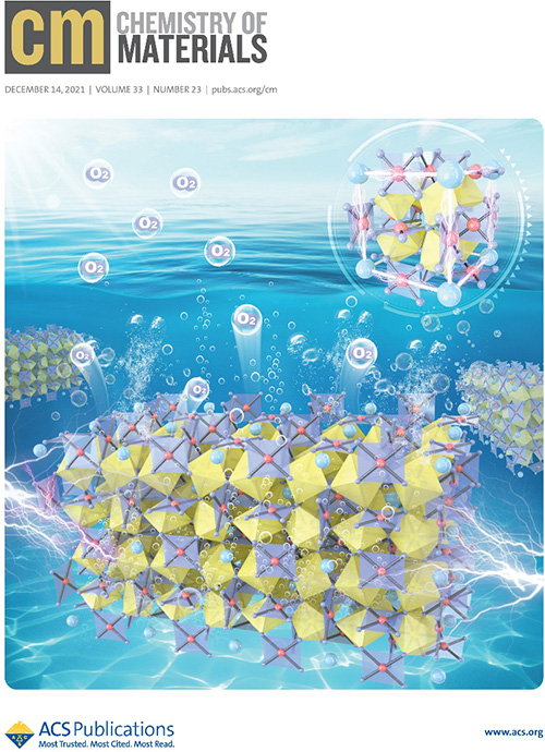 图1.该工作被Chemistry of Materials选为封面论文