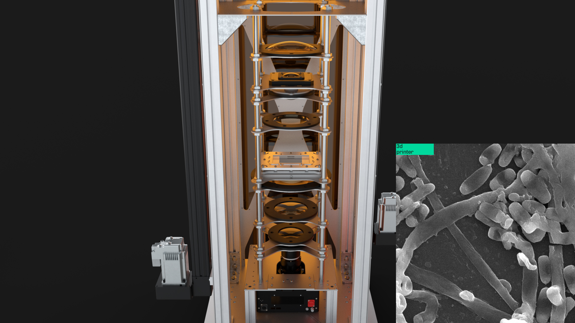 由StämmBiotech的砖印技术驱动的Sclereid 3D打印机