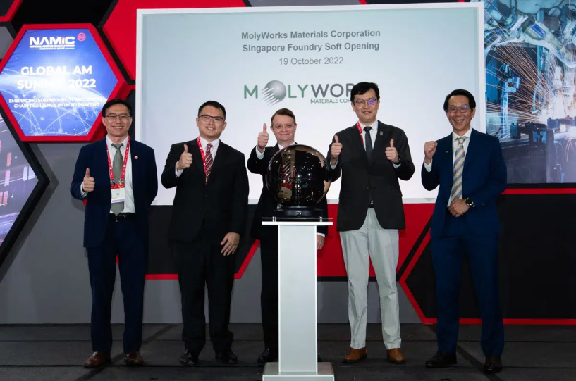 MolyWorks在新加坡签订合作协议