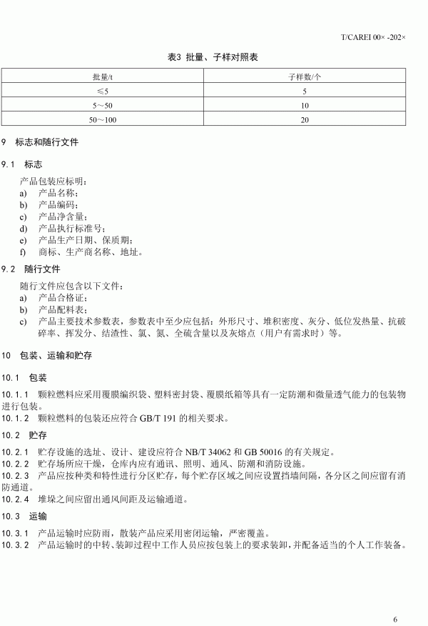 《清洁采暖供热用生物质颗粒》团体标准